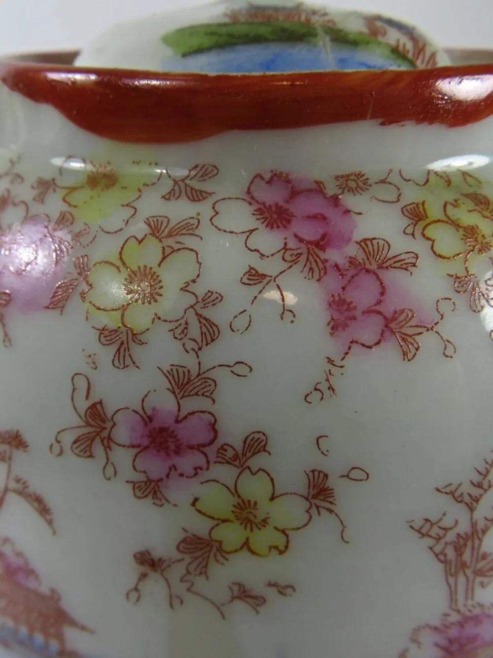 Vintage Hand Painted Japan Floral 5.5